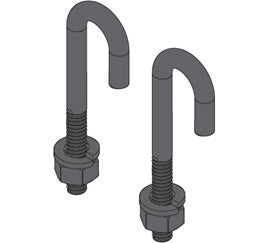 Middle Atlantic CLH-JBOLT Black Steel