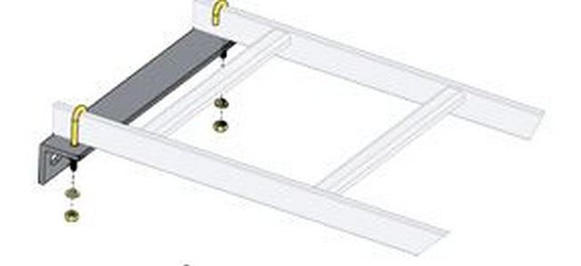 Middle Atlantic Ladder Wall Support Hardware