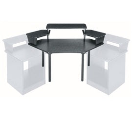 Middle Atlantic MDV-CNR3 computer desk Black