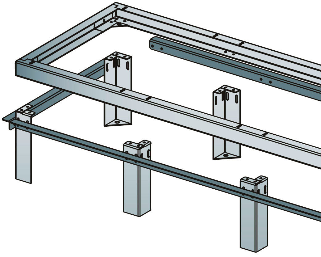 Middle Atlantic VFEET-5-12 rack accessory