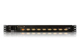 ATEN CL5708NUKIT KVM switch Rack mounting Black