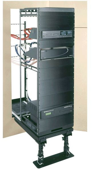 Middle Atlantic AX-SXR, 31" x 20", 15U Wall mounted rack Black