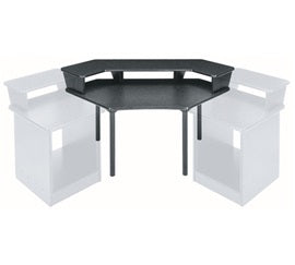 Middle Atlantic MDV-CNR1 computer desk Black