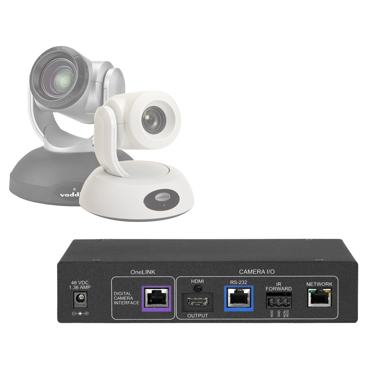 Vaddio Cisco Codec Kit for OneLINK HDMI to HDBaseT Cameras