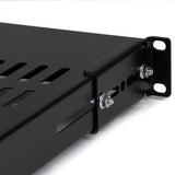 StarTech.com 1U Adjustable Vented Server Rack Mount Shelf - 175lbs - 19.5 to 38in Adjustable Mounting Depth Universal Tray for 19" AV/ Network Equipment Rack - 27.5in Deep - TAA