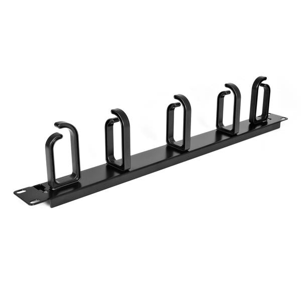 StarTech.com 1U 19in Metal Rackmount Cable Management Panel - TAA