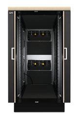 APC NetShelter CX 24U Freestanding rack Grey, Oak