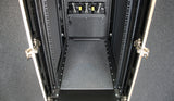 APC NetShelter CX 24U Freestanding rack Grey, Oak