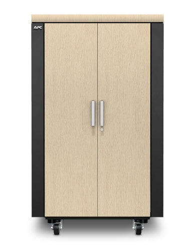 APC NetShelter CX 24U Freestanding rack Grey, Oak