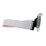 Brainboxes Printer Port Flylead parallel cable White 0.3 m