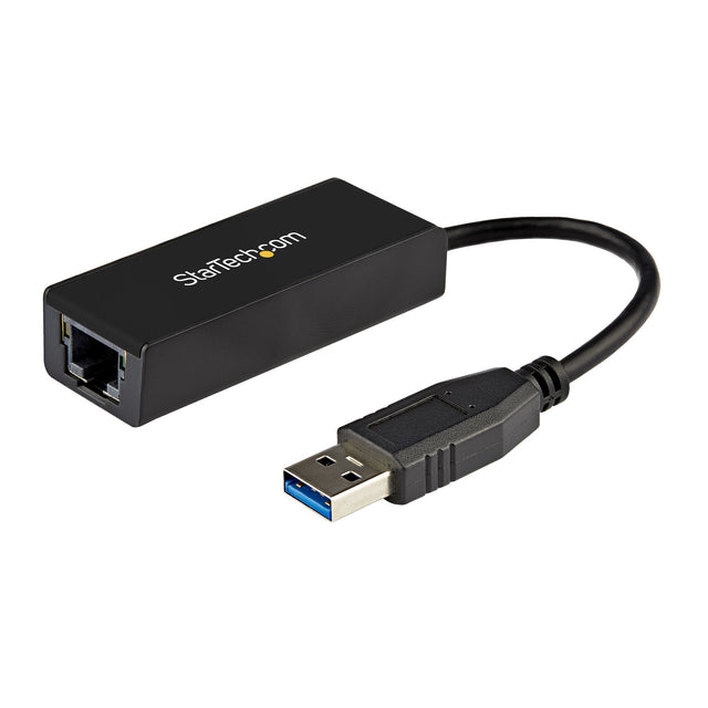 StarTech.com USB 3.0 to Gigabit Ethernet Network Adapter, 10/100/1000 Mbps, USB to RJ45, USB 3.0 to LAN Adapter, USB 3.0 Ethernet Adapter (GbE), TAA Compliant