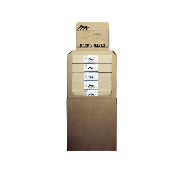 Middle Atlantic 2 RU Utility Rackshelf, 14.75 Inches Deep - 6 Piece