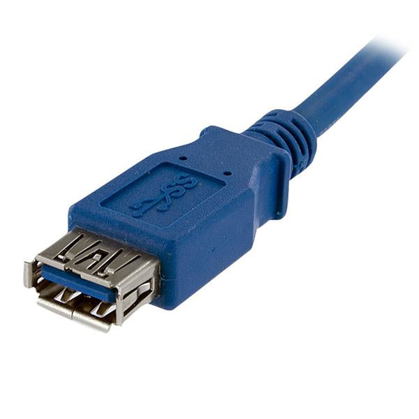 StarTech.com 1m Blue SuperSpeed USB 3.0 (5Gbps) Extension Cable A to A - M/F