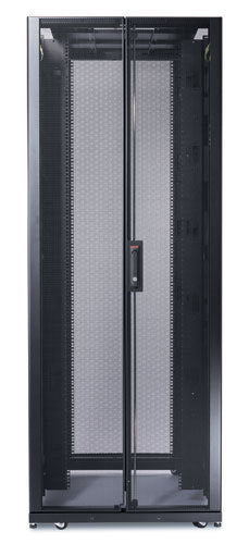 APC NetShelter SX, Server Rack Enclosure, 45U, Black, 2124H x 750W x 1200D mm