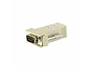 ATEN SA0142 cable gender changer DB9 (M) RJ-45 (F) Black, White