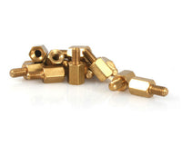 StarTech.com 6-32 Brass Motherboard Standoffs for ATX Computer Case - 15 Pack - TAA