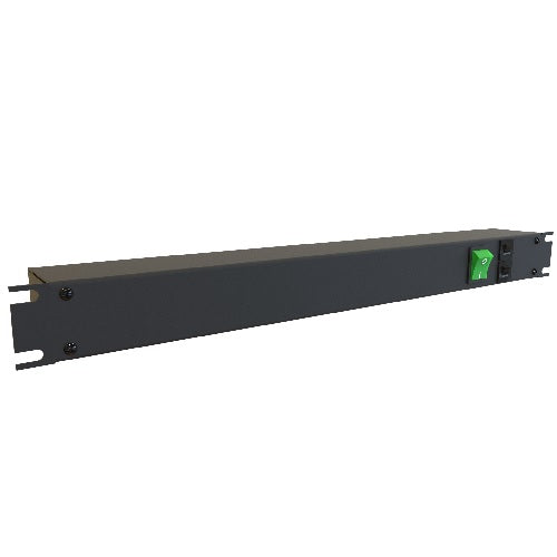 Hammond 1582E DP Series PDU 10A/100-240V  8 R-Outlets C13 /C14 in 1U
