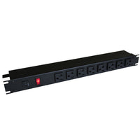 Hammond 1589-RF-RR PDU (1P) 20A/125V w/Switch OR(6) 5-20R (P)5-20P 6 ft