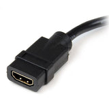 StarTech.com 8in (20cm) HDMI to DVI-D Video Cable Adapter - HDMI Female to DVI Male