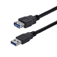 StarTech.com 1m Black SuperSpeed USB 3.0 (5Gbps) Extension Cable A to A - M/F