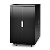 APC AR4024X429 rack cabinet 24U Freestanding rack Black