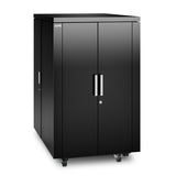 APC AR4024X429 rack cabinet 24U Freestanding rack Black