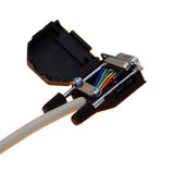 Brainboxes DB9/9 Pin 9 Pin Screw Terminal Black, Metallic