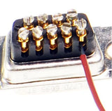 Brainboxes DB9/9 Pin 9 Pin Screw Terminal Black, Metallic