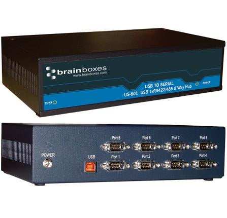 Brainboxes US-601 interface hub Black