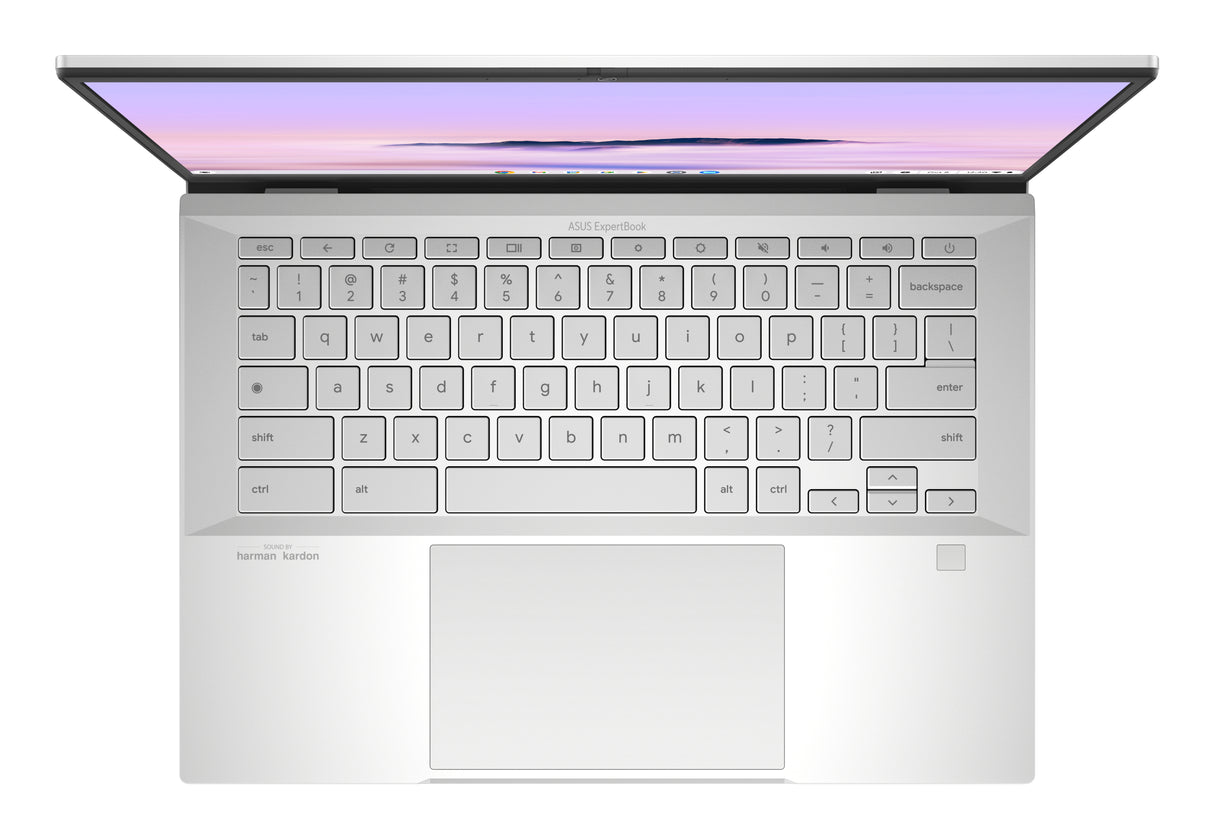 ASUS Chromebook Plus Enterprise CB54 CB5403CMA-L716512T-CB Intel Core Ultra 7 155U 35.6 cm (14") Touchscreen WQXGA 16 GB LPDDR5x-SDRAM 512 GB SSD Wi-Fi 6E (802.11ax) ChromeOS for Enterprise Silver