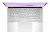 ASUS Chromebook Plus Enterprise CB54 CB5403CMA-L716512T-CB Intel Core Ultra 7 155U 35.6 cm (14") Touchscreen WQXGA 16 GB LPDDR5x-SDRAM 512 GB SSD Wi-Fi 6E (802.11ax) ChromeOS for Enterprise Silver