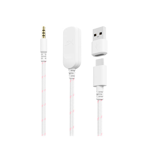 HyperX Cloud III - Gaming Headset (White/Pink)