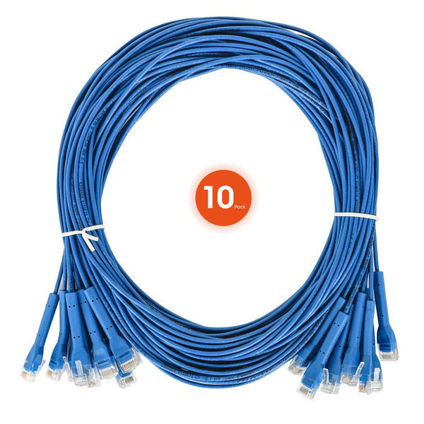 Intellinet 745239 networking cable Blue 0.6 m Cat6 U/UTP (UTP)