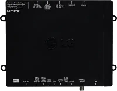 LG STB-7600 TV set-top box Ethernet (RJ-45), Cable Black