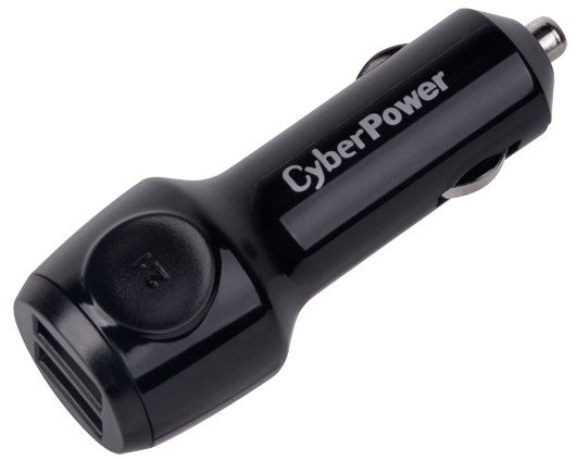 CyberPower CPTDC2U mobile device charger Mobile phone, MP3, MP4, PDA, Tablet Black Cigar lighter Auto