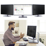 StarTech.com 32-inch 16:9 Computer Monitor Privacy Screen, Hanging Acrylic Filter, Quick-Install Security Shield, Monitor Screen Protector, +/- 30 Deg. View, Glossy, TAA