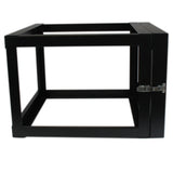 StarTech.com 4-Post 6U Hinged Wall-Mount Network Rack, 19" Open Frame Server Rack with 19.8in Mounting Depth, Wall Mount Swing Out Data Rack for IT / AV / Patch Panel / Computer Equipment
