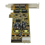 StarTech.com Dual Port PCI Express Gigabit Ethernet PCIe Network Card Adapter - PoE/PSE - TAA