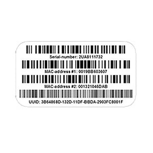 HP Packaging Tag SN+MAC1+MAC2+UUID Service