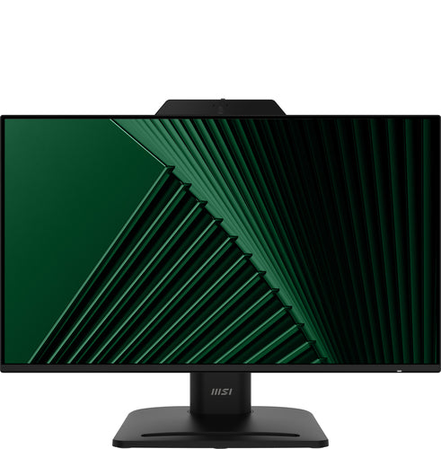 MSI Pro MP242PMG 23.8 Inch Monitor, FHD (1920 x 1080), 120Hz, IPS, 1ms, 1x HDMI 1.4b, 1x DP 1.2a, 1x D-Sub(VGA), 2xUSB 5Gbps Type-A, 1x USB 5Gbps Type-B, Built-in Speakers, Webcam, Anti-Glare, Anti-Flicker, Less Blue light, TÜV Certified, VESA...