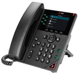 HP Poly VVX 350 6-Line IP Phone and PoE-enabled