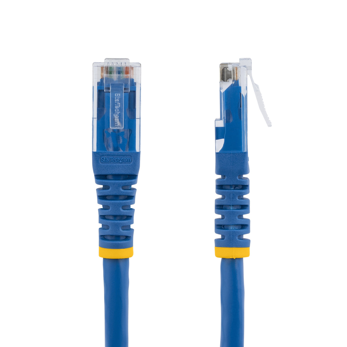 StarTech.com 10ft CAT6 Ethernet Cable - Blue CAT 6 Gigabit Ethernet Wire -250MHz 100W PoE RJ45 UTP Molded Network/Patch Cord w/Strain Relief/ Individually Tested