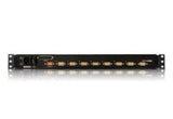 ATEN CL5708N KVM switch Rack mounting Black