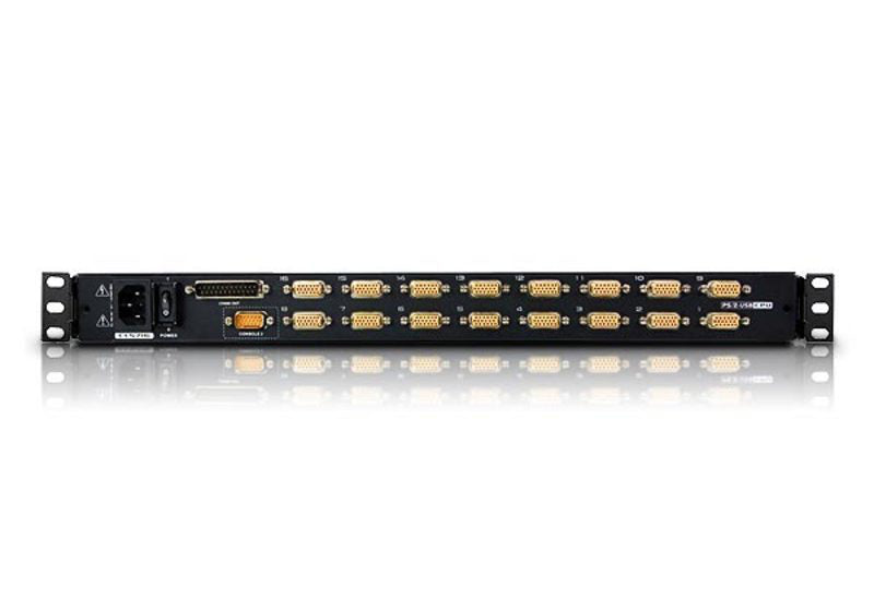 ATEN CL5716N KVM switch Rack mounting Black