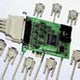 Brainboxes PCI-e 8-port RS232 (9-pin) interface cards/adapter