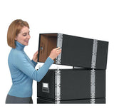 Fellowes 00511 file storage box Black