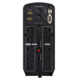 CyberPower CP1000PFCLCD uninterruptible power supply (UPS) Line-Interactive 1 kVA 600 W 10 AC outlet(s)