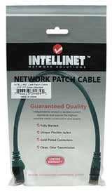 Intellinet 0.3m UTP Cat.6 networking cable Green Cat6