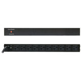 CyberPower PDU20B10R power distribution unit (PDU) 10 AC outlet(s) 1U Black