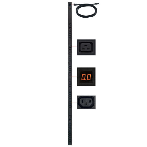 CyberPower PDU20MVHVT38F power distribution unit (PDU) 38 AC outlet(s) 0U Black